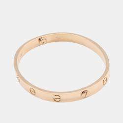 Pre Owned Cartier Love 18K Rose Gold Bracelet