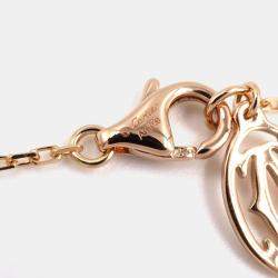 Pre Owned Cartier D'Amour 18K Rose Gold Sapphire Necklace