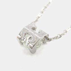 Pre Owned Cartier C De Cartier 18K White Gold Diamond Necklace