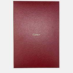 Pre Owned Cartier Agrafe 18K Rose Gold and Diamond Necklace