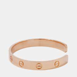 مملوكة مسبقًا سوار كارتير لوف ذهب وردي عيار 18 مفتوح