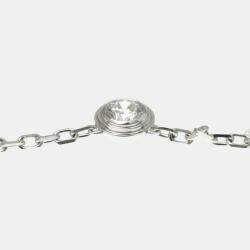 Pre Owned Cartier D'amour 18K White Gold and Diamond Pendant Necklace