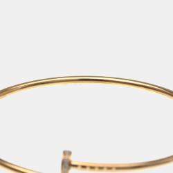Pre Owned Cartier Juste Un Clou PM Rose Gold, Diamond Bracelet