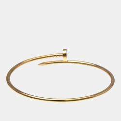 Pre Owned Cartier Juste Un Clou18K  Rose Gold Bracelet
