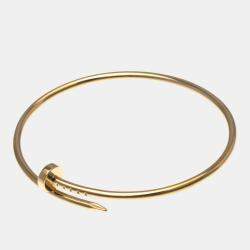 Pre Owned Cartier Juste Un Clou18K  Rose Gold Bracelet