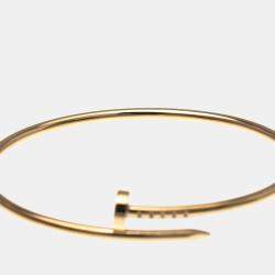 Pre Owned Cartier Juste Un Clou18K  Rose Gold Bracelet