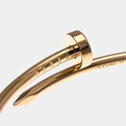 Pre Owned Cartier Juste Un Clou18K  Rose Gold Bracelet