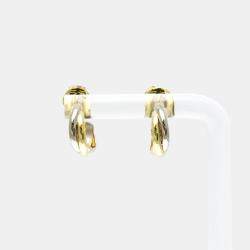 Pre Owned Cartier Trinity18K  Yellow, Rose, White Gold Earrings