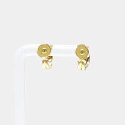 Pre Owned Cartier Trinity18K  Yellow, Rose, White Gold Earrings