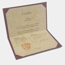 Pre Owned Cartier Trinity 18K Yellow, Rose, White Gold Ring EU 49