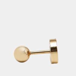 Pre Owned Cartier Love 18k Yellow Gold Single Earring