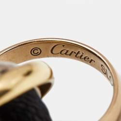 Pre Owned Cartier Trinity 18k Three Tone Gold Cord Bracelet