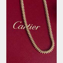 مملوكة مسبقًا قلادة كارتييه كلاش دي كارتييه دلاية رصاصة ذهب وردي صغيرة 35 سم