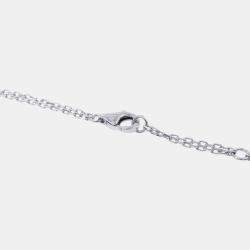 مملوكة مسبقًا Cartier Love 18K White Gold and Diamond Love Chain Bracelet