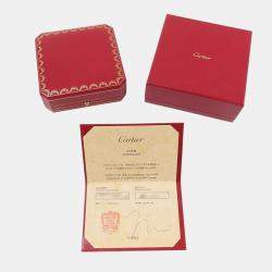 Pre Owned قلادة كارتييه دامور ذهب أبيض عيار 18 وألماس 