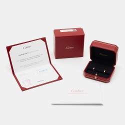 مملوكة مسبقًا Cartier Love 18k Yellow Gold Earrings