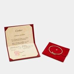 مملوكة مسبقًا سوار كارتتيه جست أون كلو ألماس ذهب وردي 18 قيراط موديل صغير 15