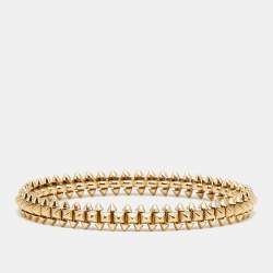 مملوكة مسبقًا Cartier Clash De Cartier 18K Yellow Gold Medium Model Bracelet 18