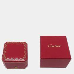 مملوكة مسبقًا خاتم كارتتييه لوف ذهب أبيض عيار 18 مقاس 49