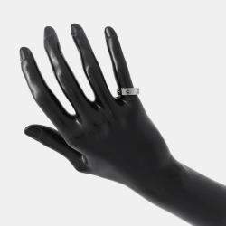 مملوكة مسبقًا خاتم كارتتييه لوف ذهب أبيض عيار 18 مقاس 49