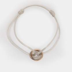 Pre Owned سوار كارتييه ترينيتي كورد قابل للتعديل ذهب ثلاثي الألوان عيار 18