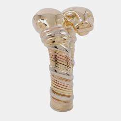 مملوكة مسبقًا 18K Tricolor Gold Panthere de Cartier Ring