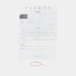 مملوكة مسبقًا Cartier 18K White Gold Classic Love Bracelet
