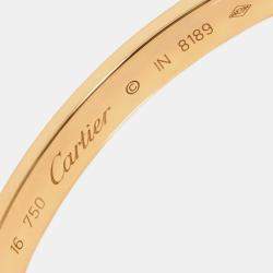 مملوكة مسبقًا Cartier Love 18K Pink Gold Bracelet Size 16