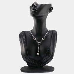 Pre Owned قلادة كارتييه إميريا بلاتين لؤلؤة جنوب البحر السوداء وألماس