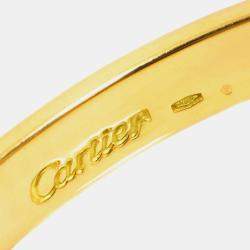 Pre Owned سوار كارتييه "لوف" ذهب أصفر عيار 18 مقاس 15