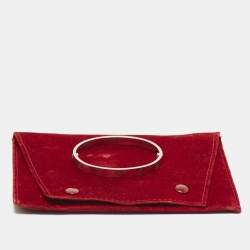 مملوكة مسبقًا سوار كارتييه لوف كلاسيك ذهب أبيض عيار 18 مقاس 17