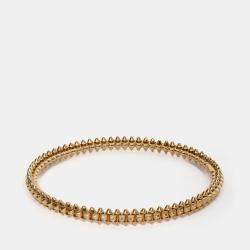 مملوكة مسبقًا Cartier Clash de Cartier 18K Yellow Gold Bangle Bracelet