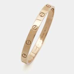 Pre Owned سوار كارتييه لوف ذهب وردي عيار 18 مقاس 16