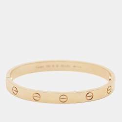 Pre Owned سوار كارتييه لوف ذهب وردي عيار 18 مقاس 16