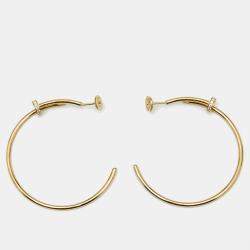 Pre Owned أقراط كارتييه دياموند جوست أن كلو ألماس ذهب وردي عيار 18 حلقة