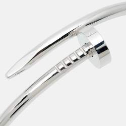 Pre Owned سوار كارتييه جاست أون كلو ذهب أبيض عيار 18 مقاس 16