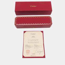 Pre Owned سوار كارتييه لوف ذهب أصفر عيار 18 مرصع بالألماس