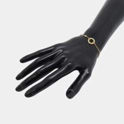 Pre Owned سوار كارتييه لوف ذهب أصفر عيار 18 مرصع بالألماس