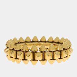 Pre Owned Cartier Clash de Cartier SM Ring GRW096 Au750 Gold #51