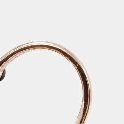 مملوكة مسبقًا Cartier Clash de Cartier 18K Rose Gold and Diamond Band Ring EU 56