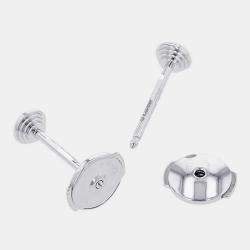 مملوكة مسبقًا Cartier D'amour XS 18K White Gold Earrings 
