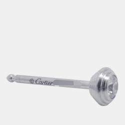 مملوكة مسبقًا Cartier D'amour XS 18K White Gold Earrings 