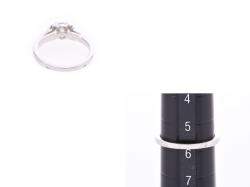 مملوكة مسبقًا Cartier Ballerina Diamond And Platinum Ring Size 46 