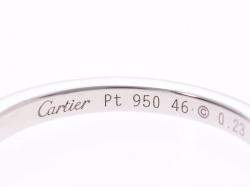 مملوكة مسبقًا Cartier Ballerina Diamond And Platinum Ring Size 46 