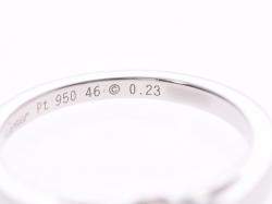 مملوكة مسبقًا Cartier Ballerina Diamond And Platinum Ring Size 46 