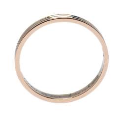 Pre Owned خاتم زفاف كارتييه ترينيتي حلقة ذهب ثلاثي اللون عيار 18 مقاس 63