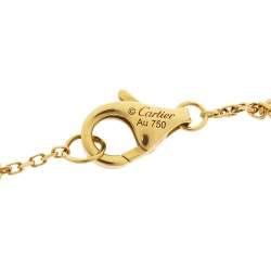 مملوكة مسبقًا سوار كارتييه أموليت دو كارتييه ألماس ولازوردي لازولي أصفر ذهبي