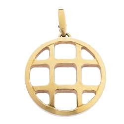 Pre Owned Cartier Pasha de Cartier 18K Yellow Gold Circular Pendant 