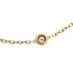 Pre Owned Cartier Diamants Légers de Cartier Diamond 18K Yellow Gold Bracelet