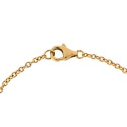 مملوكة مسبقًا Cartier Love Interlocking Screw Motif 18K Yellow Gold Bracelet